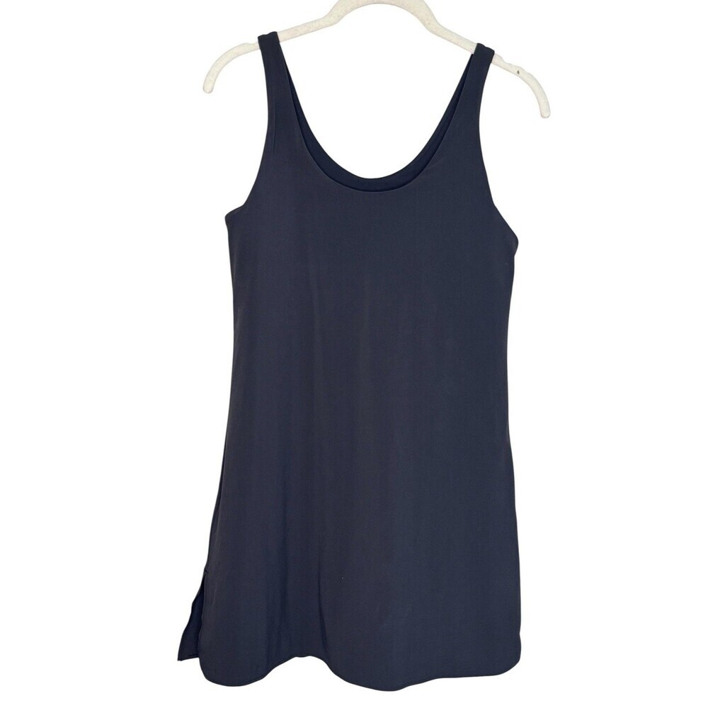 Outdoor Voices Exercise Dress Womens Small Black Tank Mini Athletic Pockets
